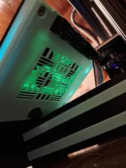 Ender 3 Slim LCD cover with aeroventilas