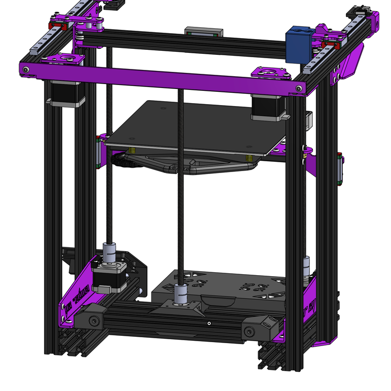 EnderXY - Triple Z (Ender 3v2) by houstnwehavuhoh | Download free