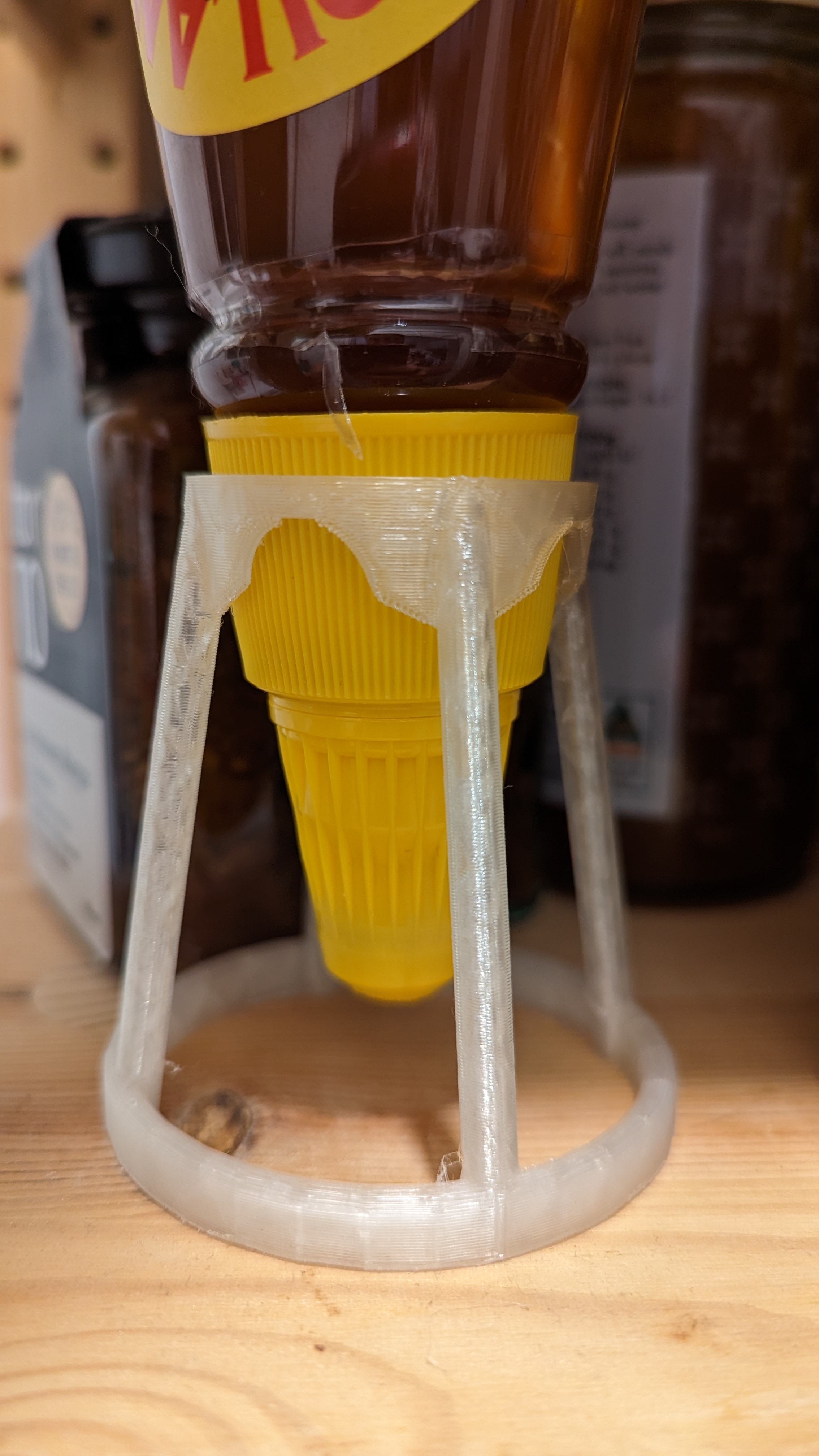 Honey dripper stand