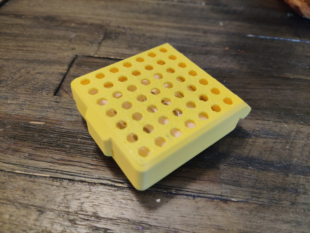 Playtex Diaper Genie Carbon Filter Holder (Print in Place) by RT3D