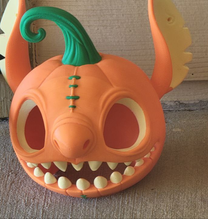 Stitch Pumpkin