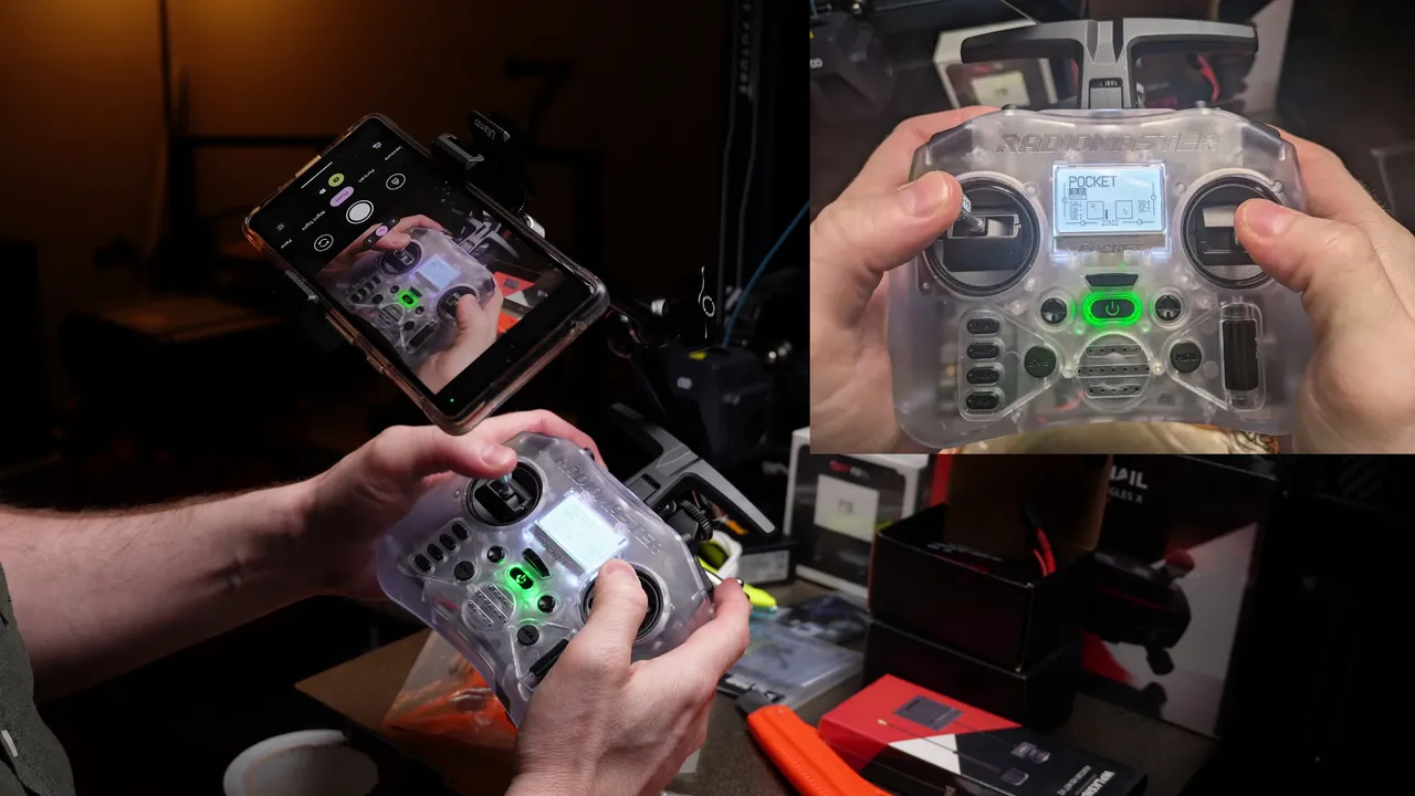 stickcam sexy Radiomaster Pocket Smallrig Magic Arm Mount by Once in a Six Side |  Download free STL model | Printables.com