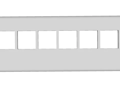 Neopixel (WS2812b) Stick / Bar 8 - Generic 8 x Neopixel Stick / Bar - Case - WS2812b-8