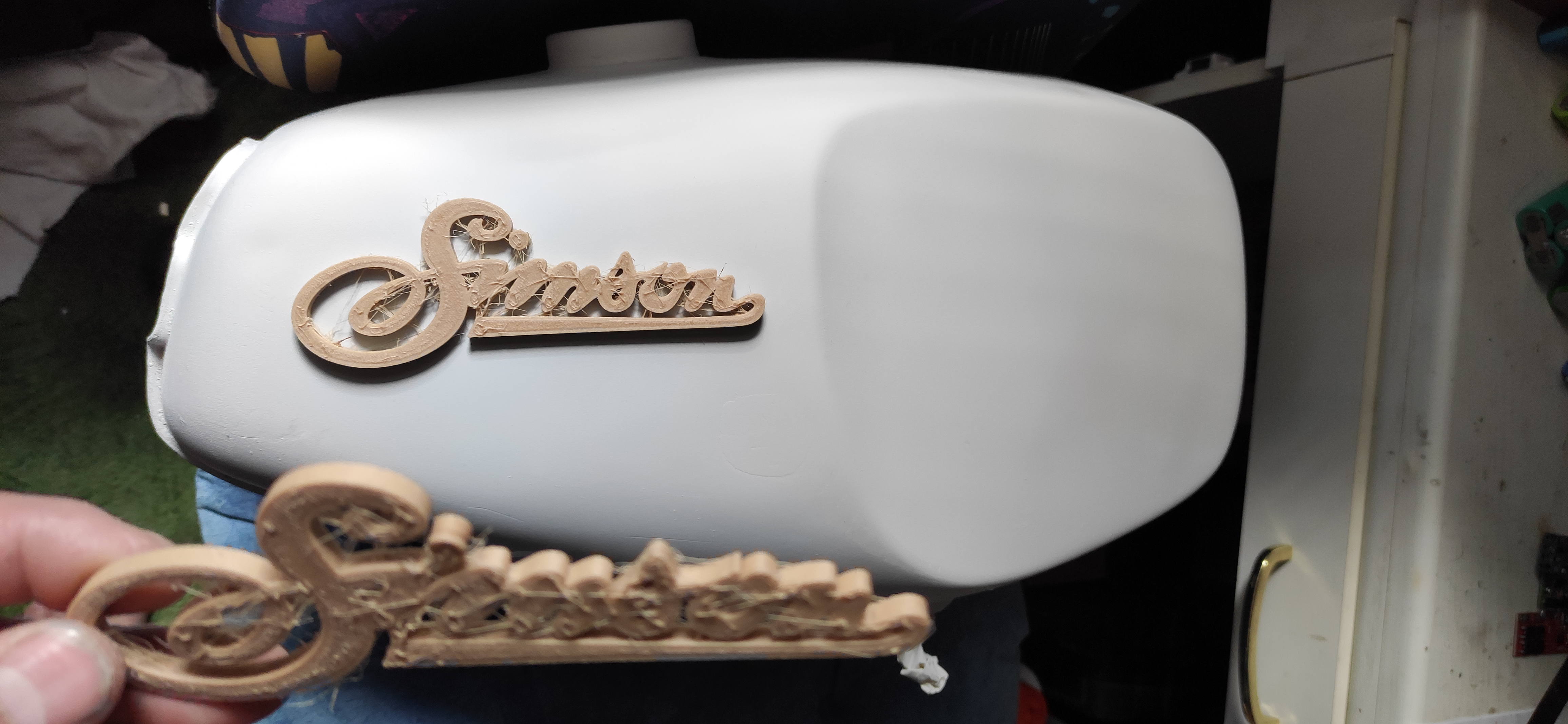 Simson Schriftzug alt