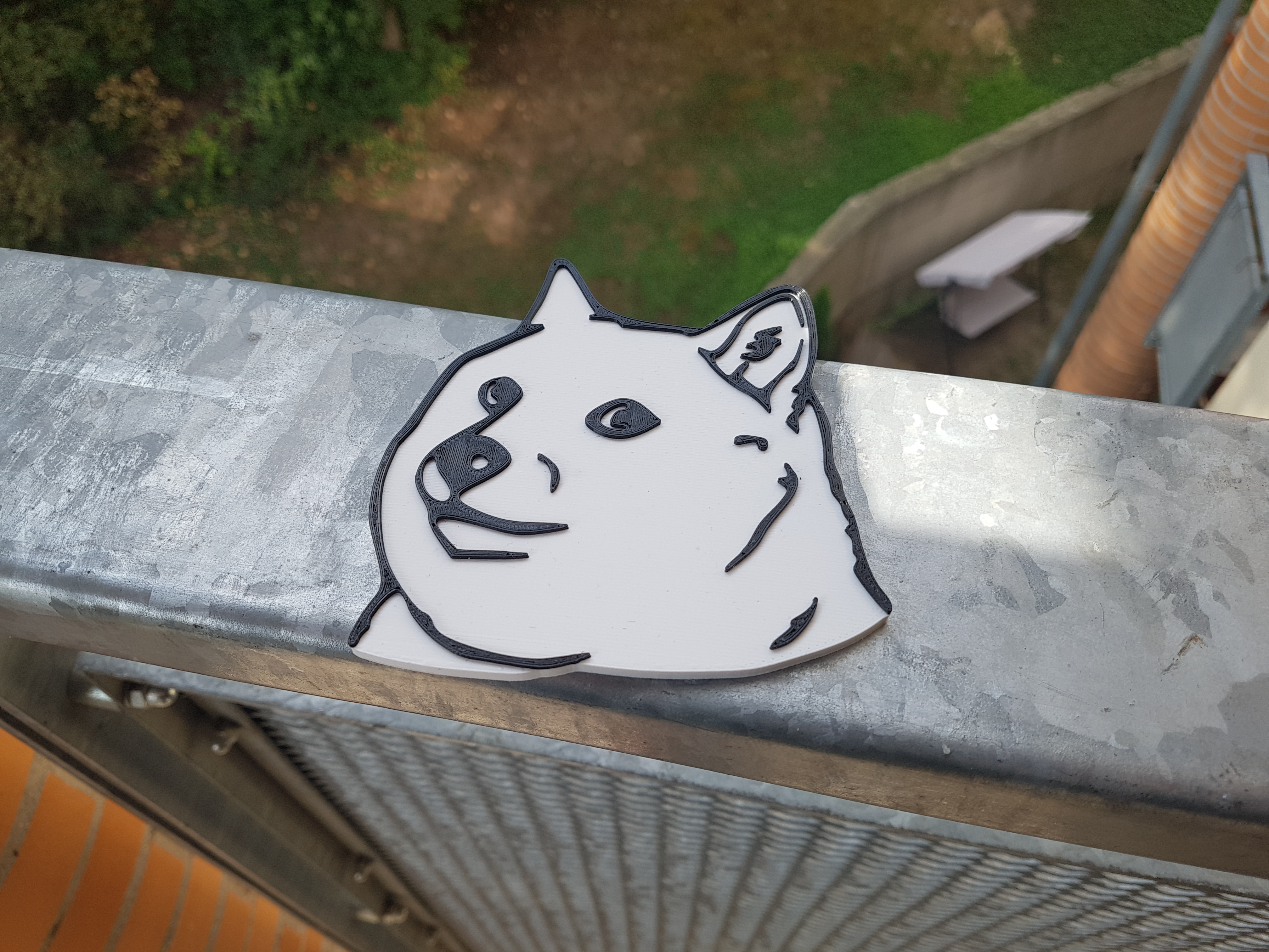 Miniatura 4 do modelo 3D Doge Magnet