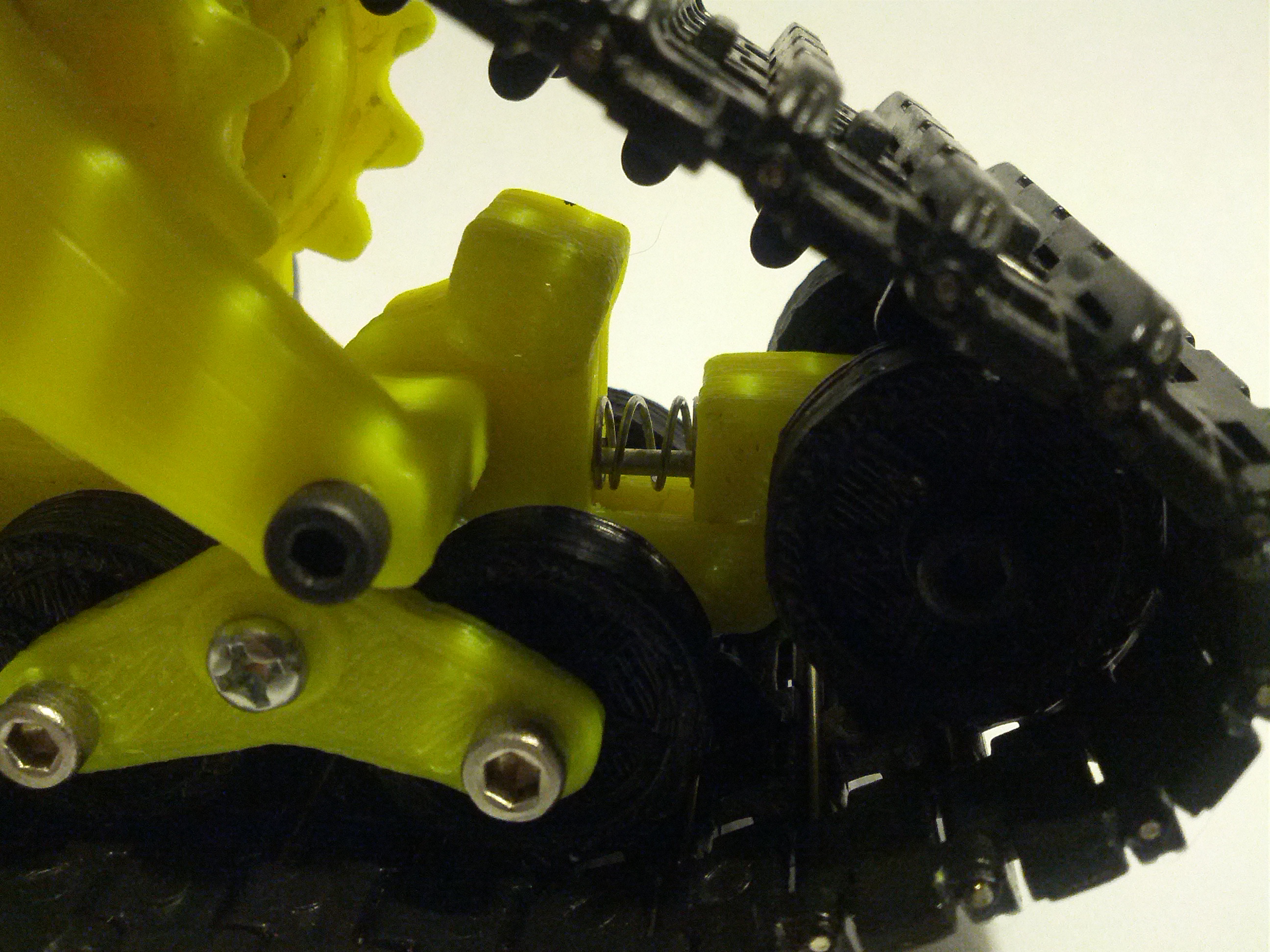 1/8 scale working mattracks — miniatura 2
