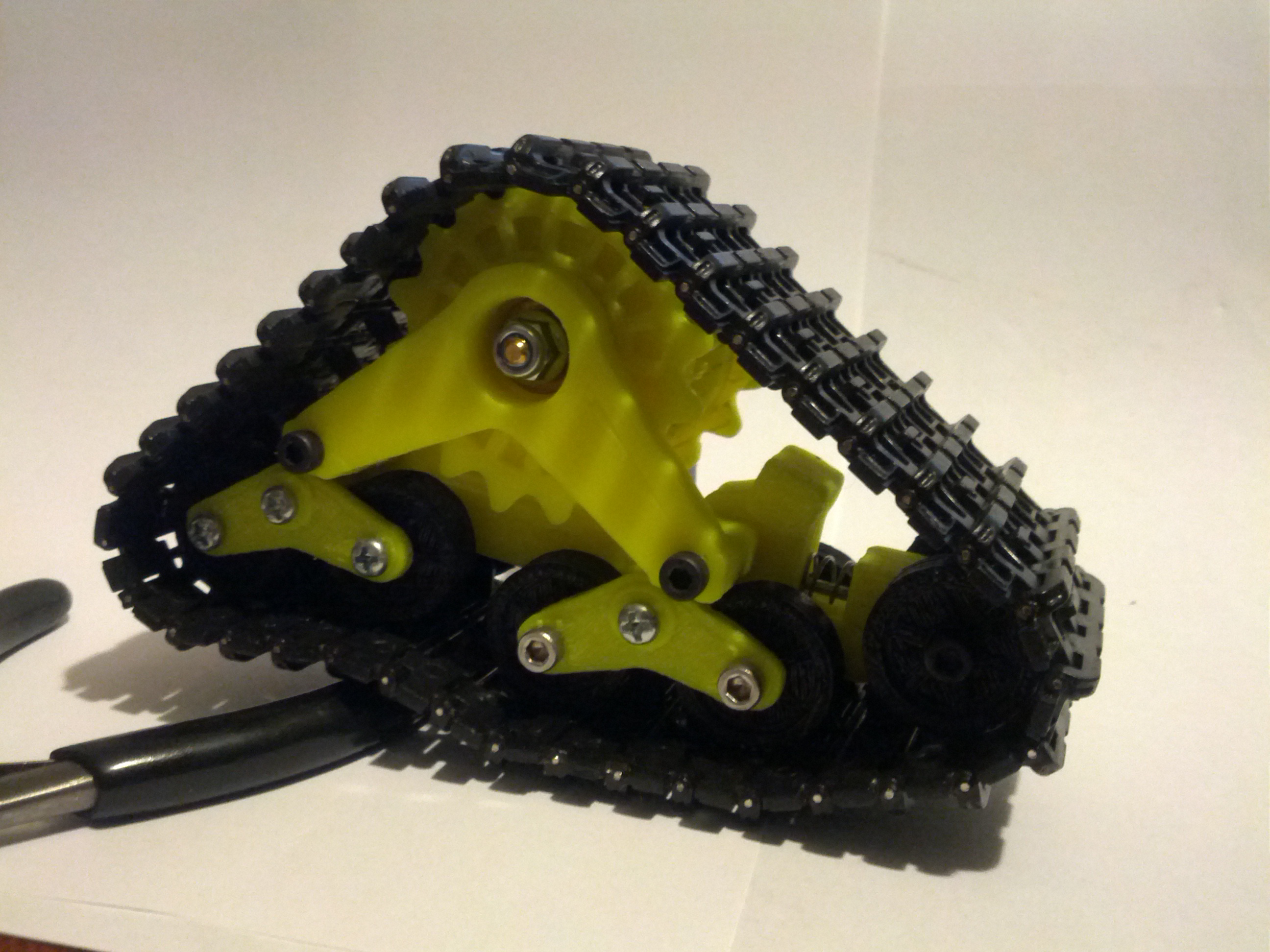 1/8 scale working mattracks — miniatura 4