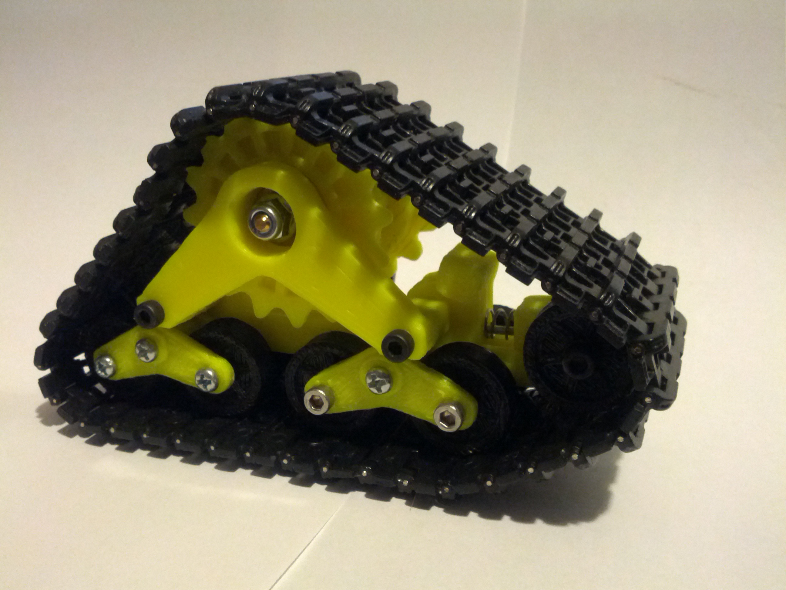 1/8 scale working mattracks — miniatura 6