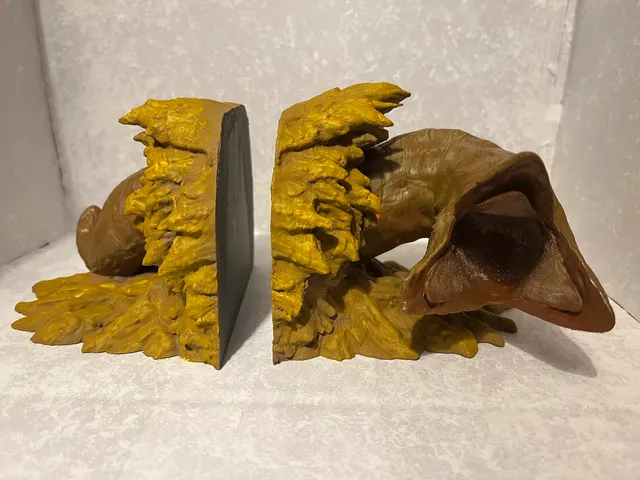 Dune Bookend - Sandworm - Old Movies
