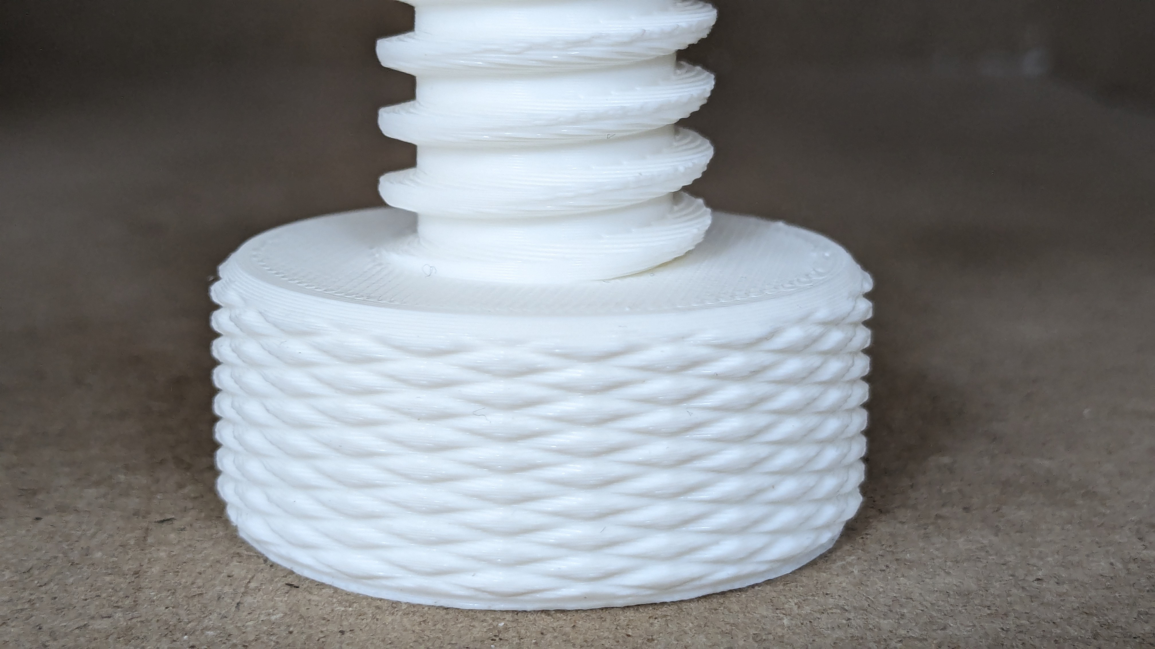 KNURLED NUT AND BOLT by Salman 3DP Download free STL model