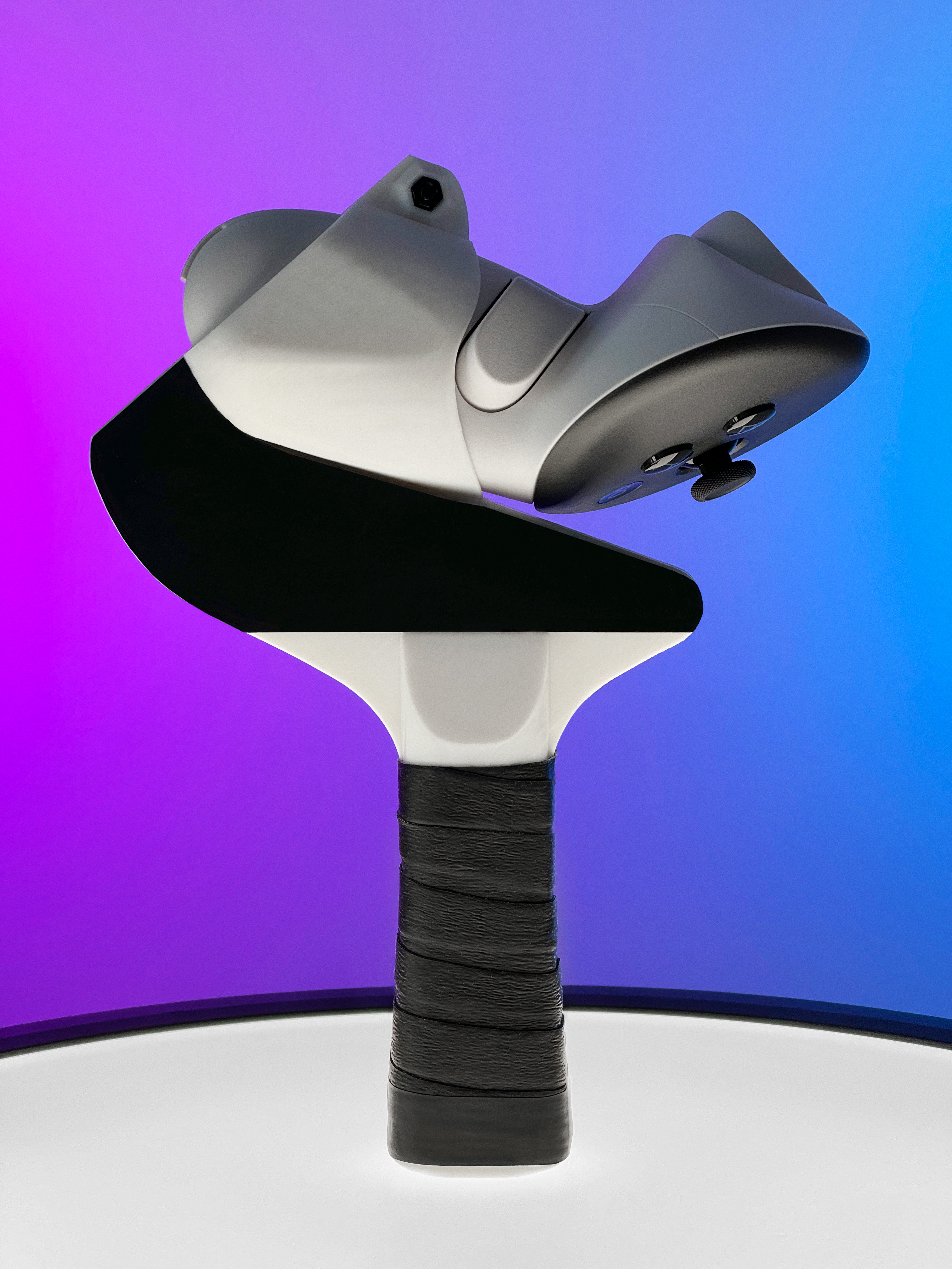 v2.0 Quest 3 table tennis adapter 3D model thumbnail