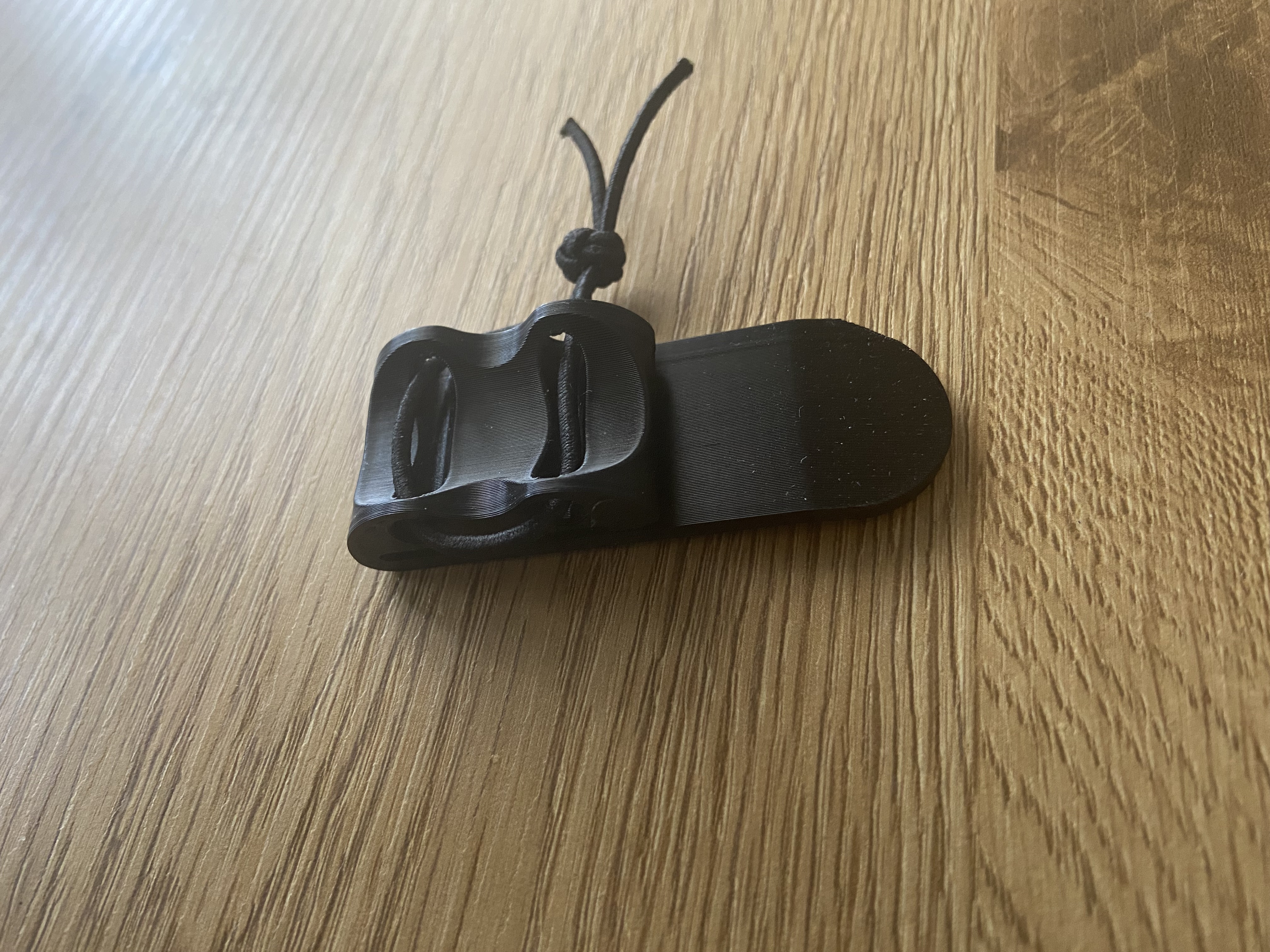 Multi purpose molle clip 25mm chamfer 3D model thumbnail