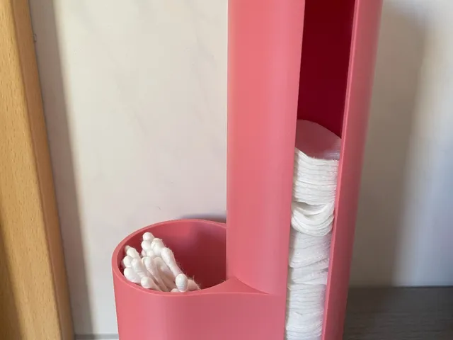 Cotton Pad and Tips Holder Extended