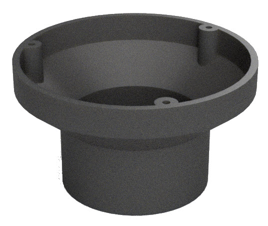 Dust Port for 2.5" Hose - Grizzly G0948 Bandsaw
