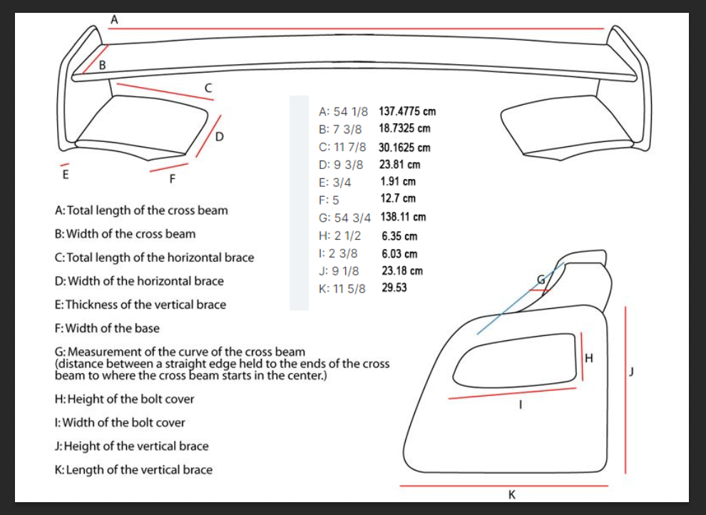 Mitsubishi 3000GT Combat Wing by Erdem Erciyas | Download free STL ...