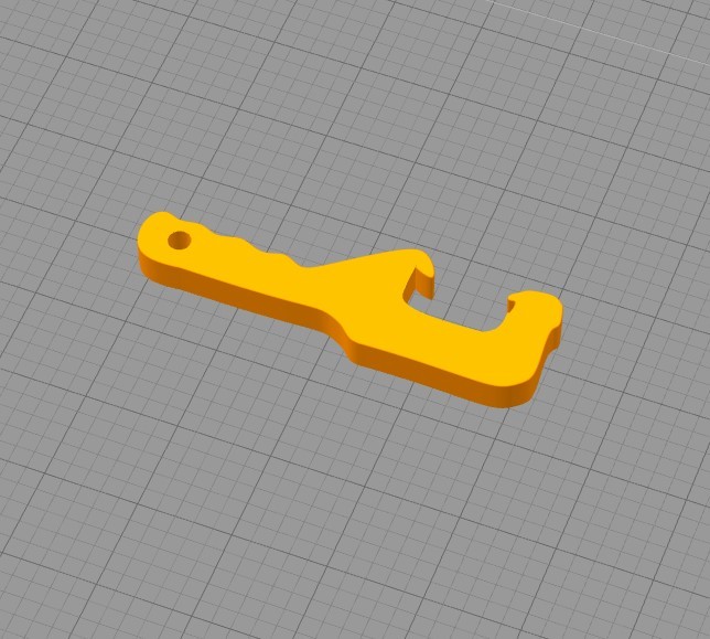 Drip Rail Trim Remover Tool by Erdem Erciyas Download free STL model