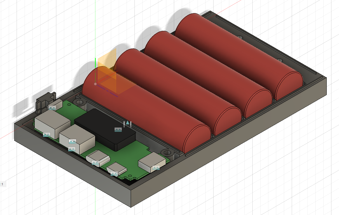 Power bank for 18650 cells