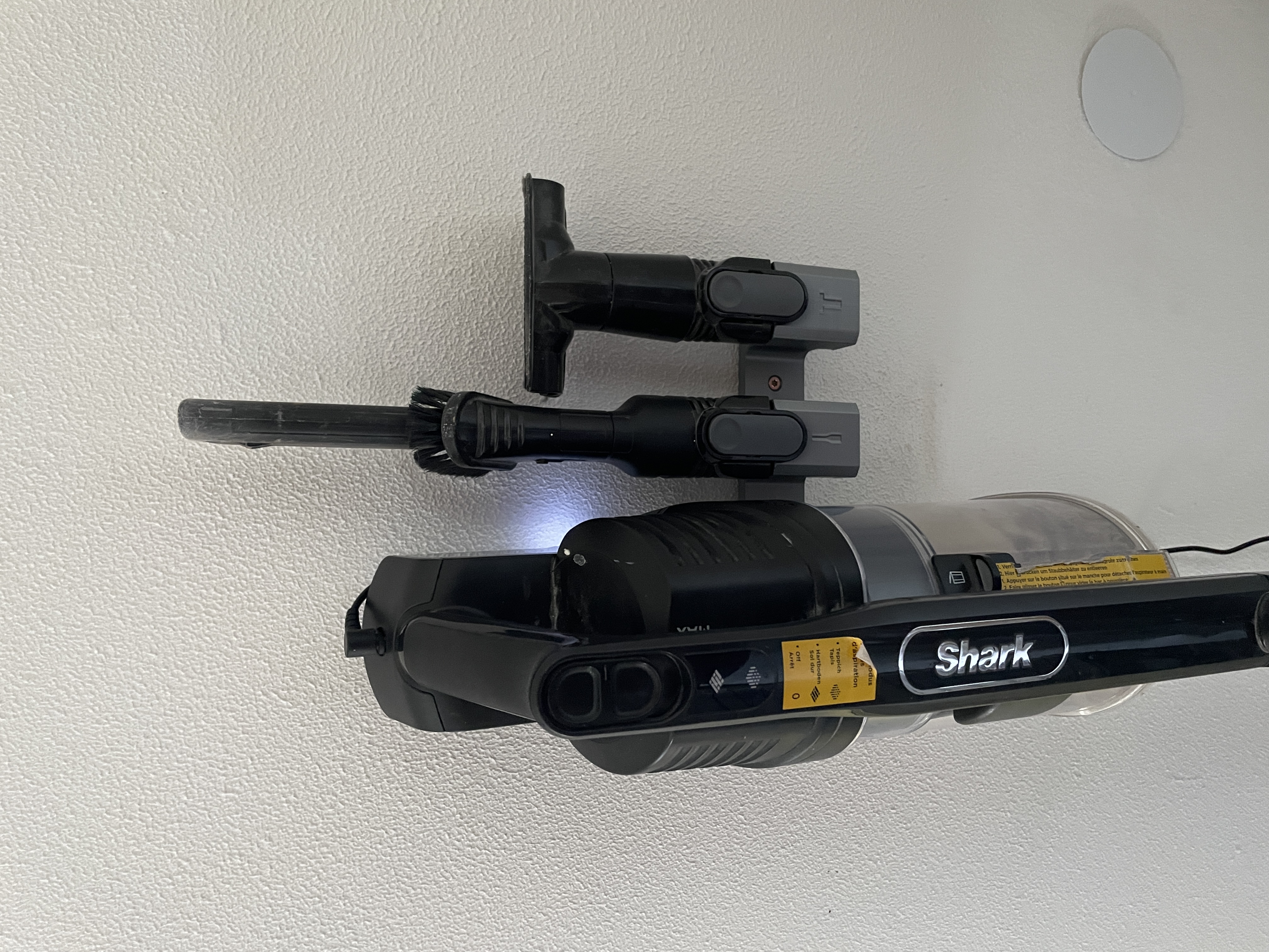 Shark vacuum wall mount - two tools