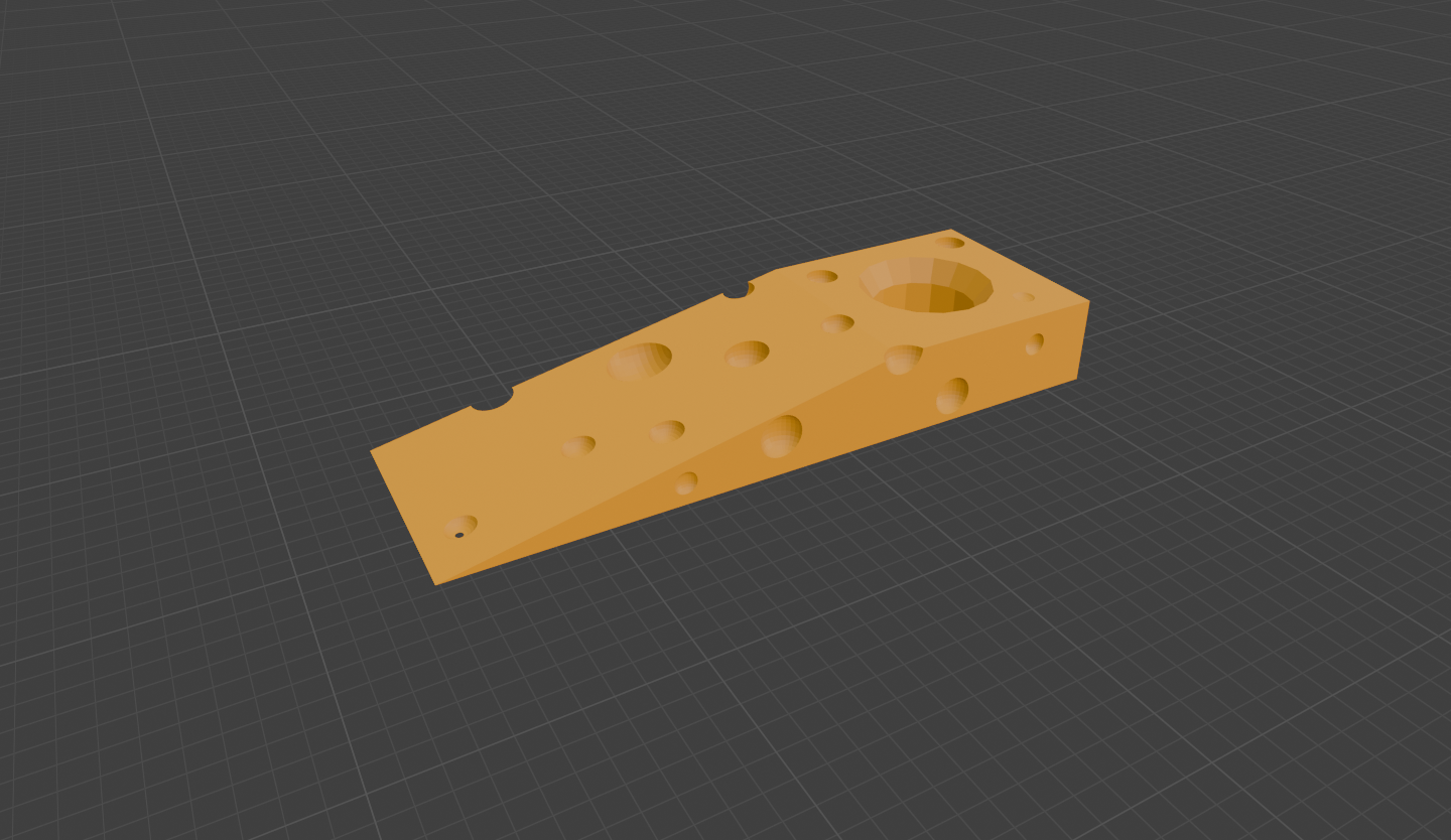 Cheese door wedge