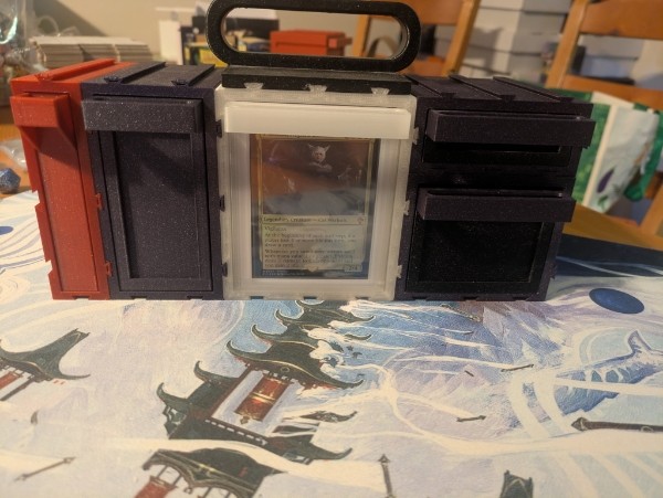 Modular MTG Deck box Top loader style