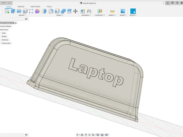 Laptop Stand Holder - for big old ones