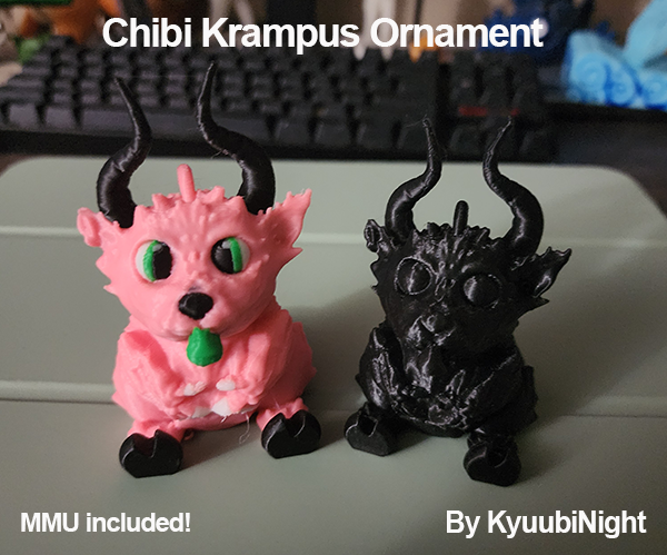 Chibi Krampus Ornament