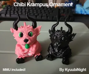 Chibi Krampus Ornament