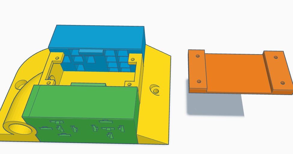 Triple Relay Holder 4Fuse Holder w/Wiring Box by QD Creative Products