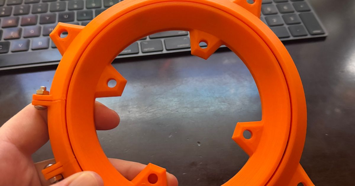 Parametric Lazy Susan Bearing by Modern Hobbyist Download free STL