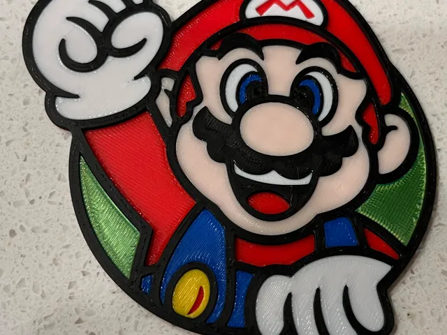 Mario 2D Wall Art