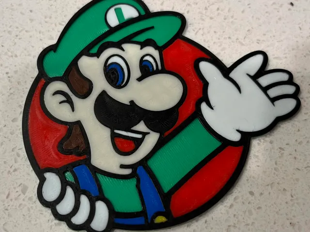 Luigi 2D Wall Art