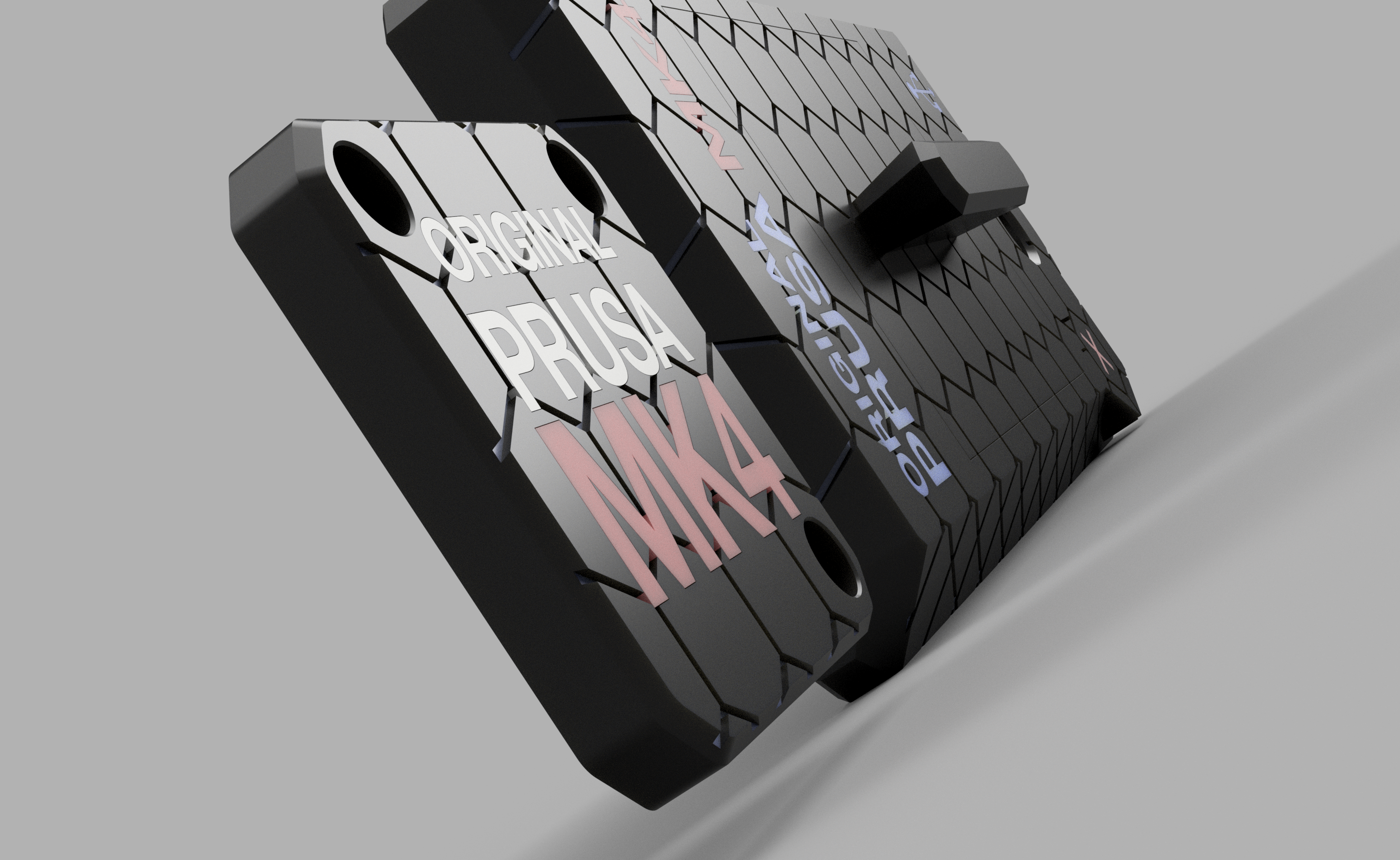 MK4 R3 Honeycomb Nextruder/LCD cover