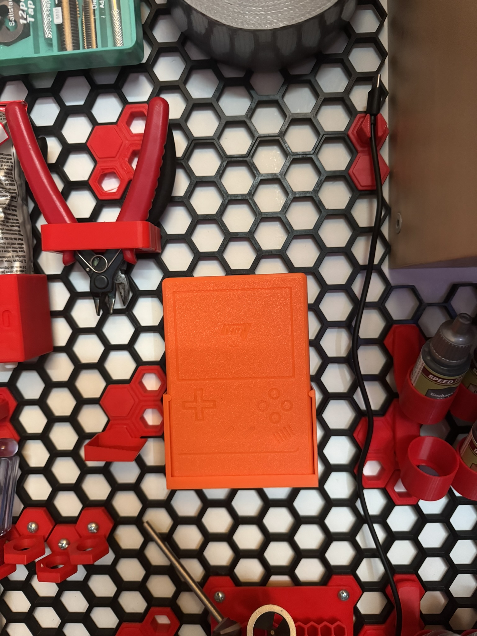 Miyoo Mini+ GripCase Honeycomb Wallstorage HWS