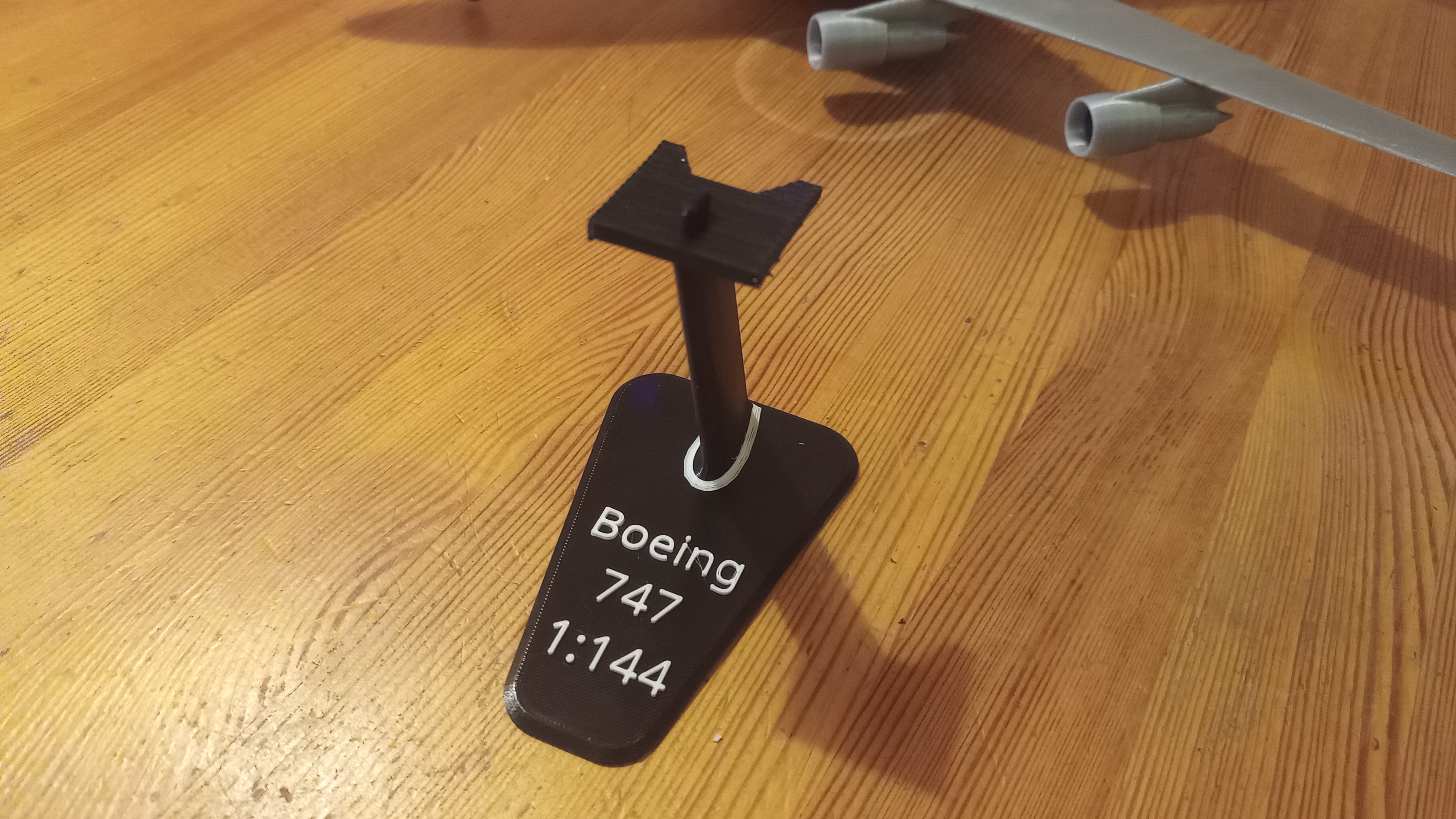 Upgrade stand for Boeing 747