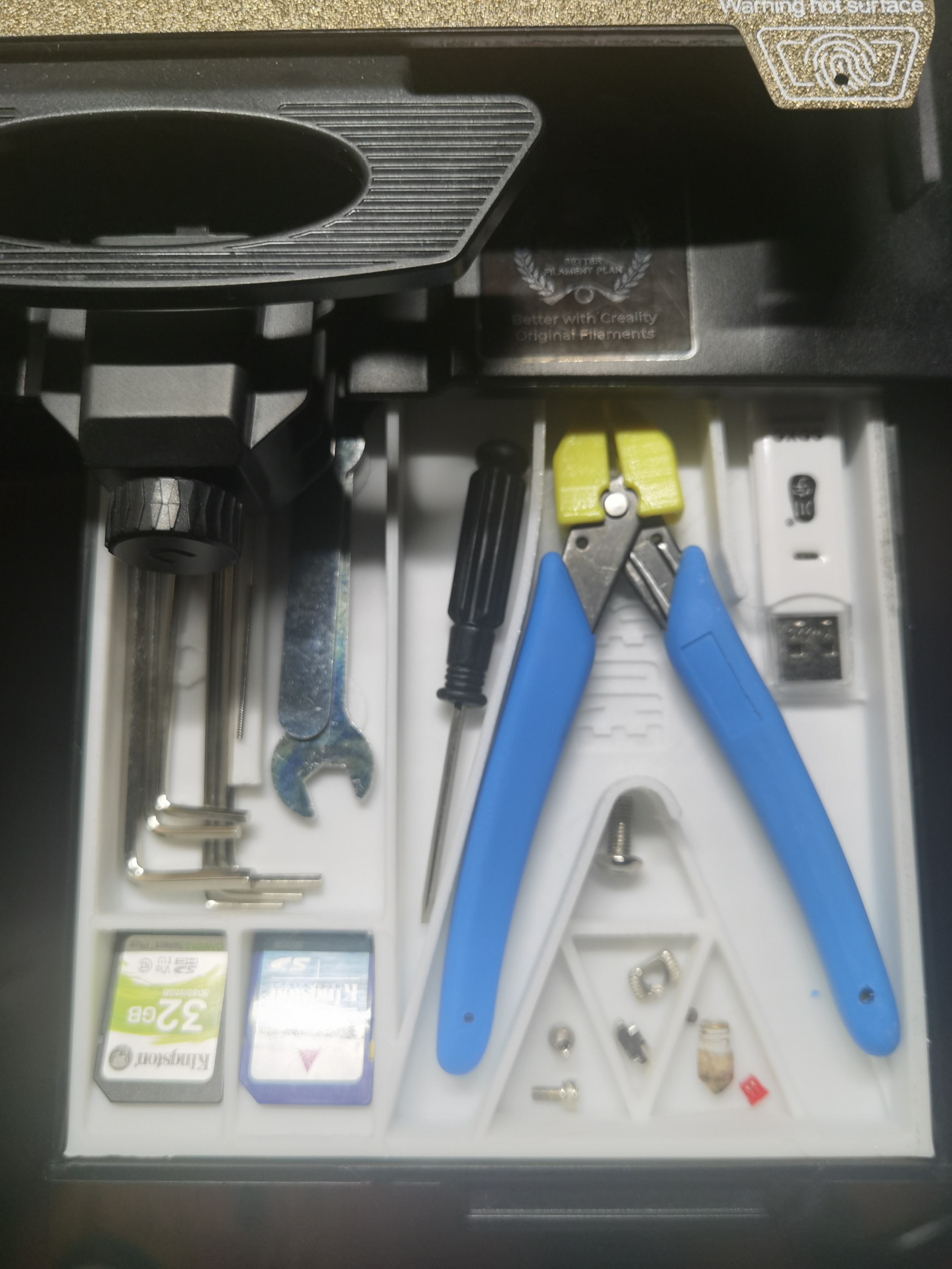 ENDER3 S1 PRO tool drawers