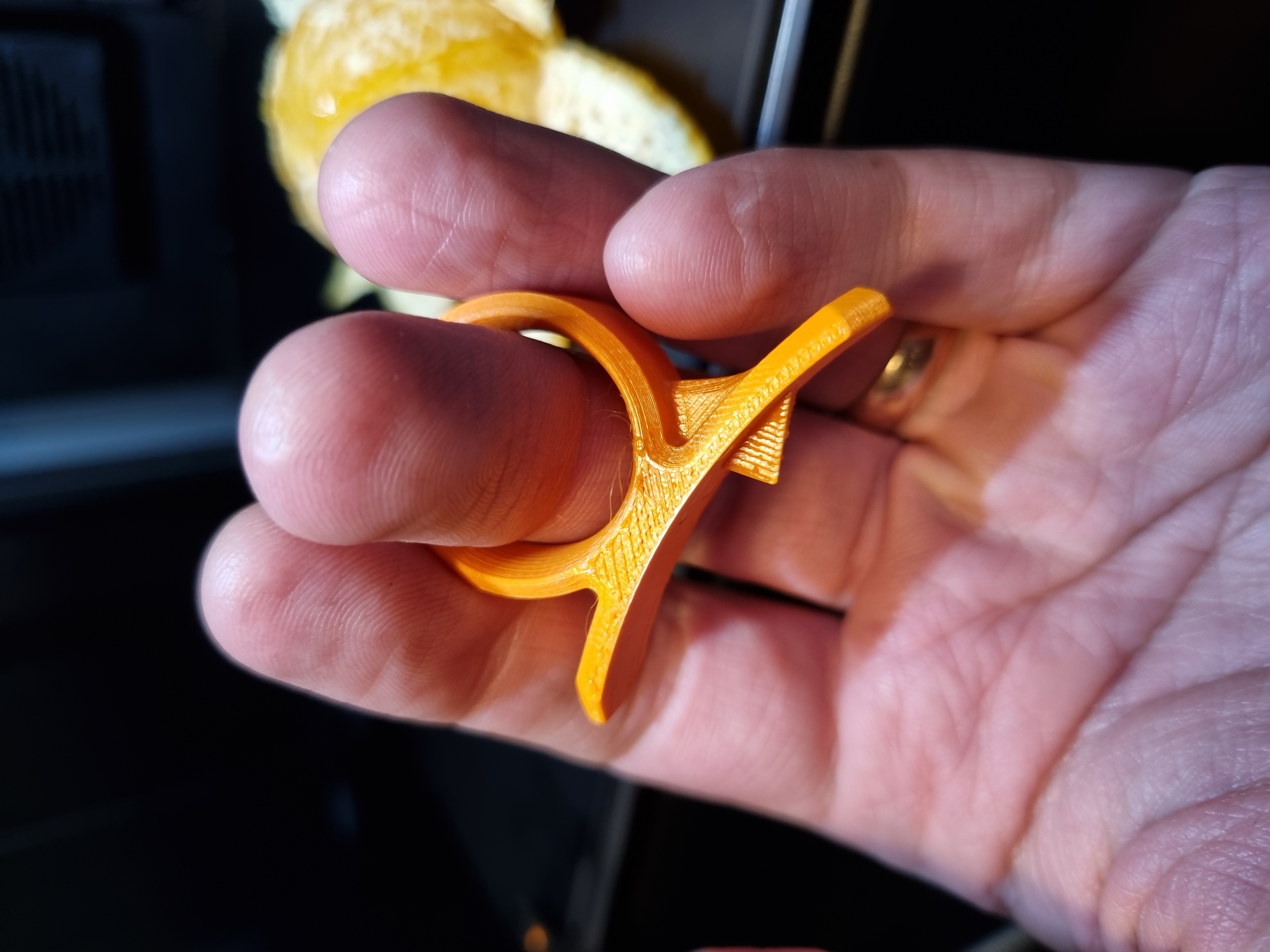 Fruit orange Peel Slicer by Dan Download free STL model