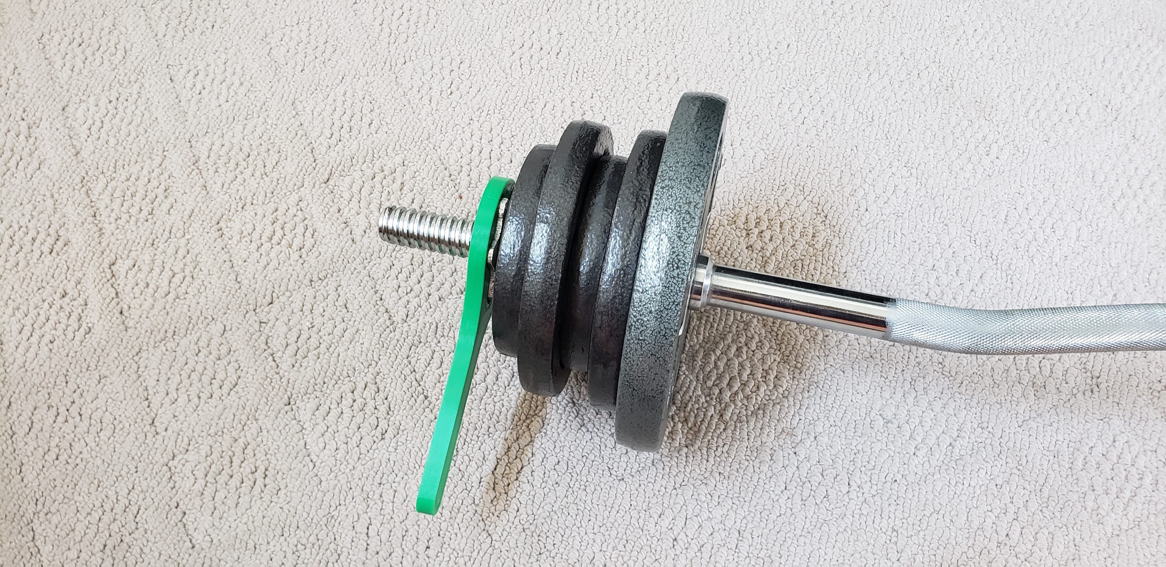 A Wrench for Barbell "Hex Nuts"
