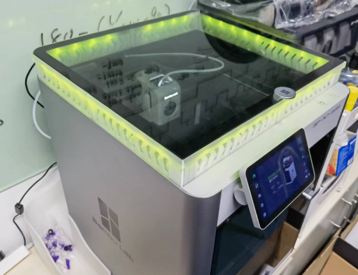 Bambu P1P and X1 Sliding Vent Glass Top Enclosure /w ESP8266 LED 3D model thumbnail