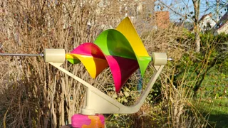Archimedes wind chime