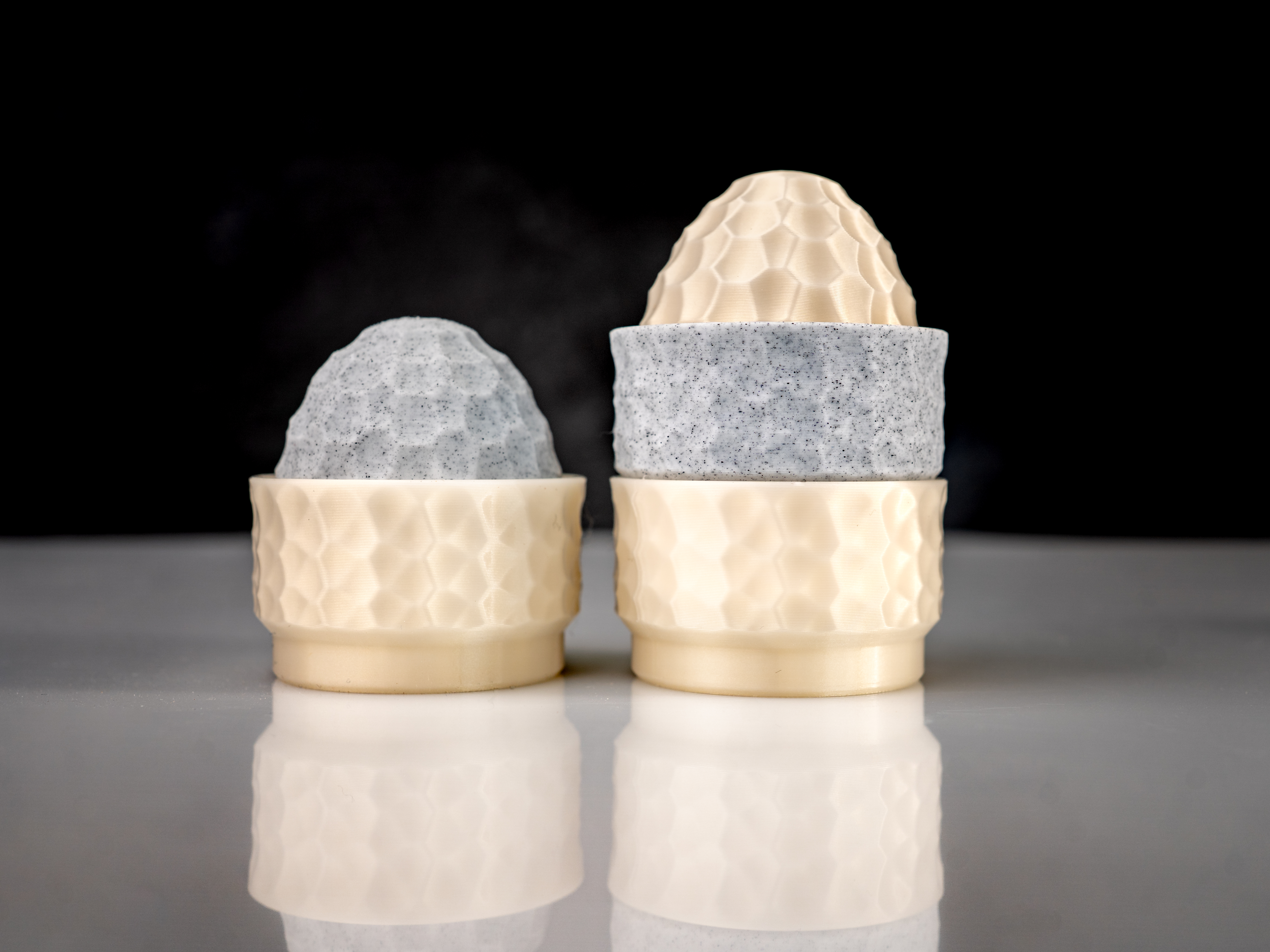 Stackable Egg Cup Dercoration