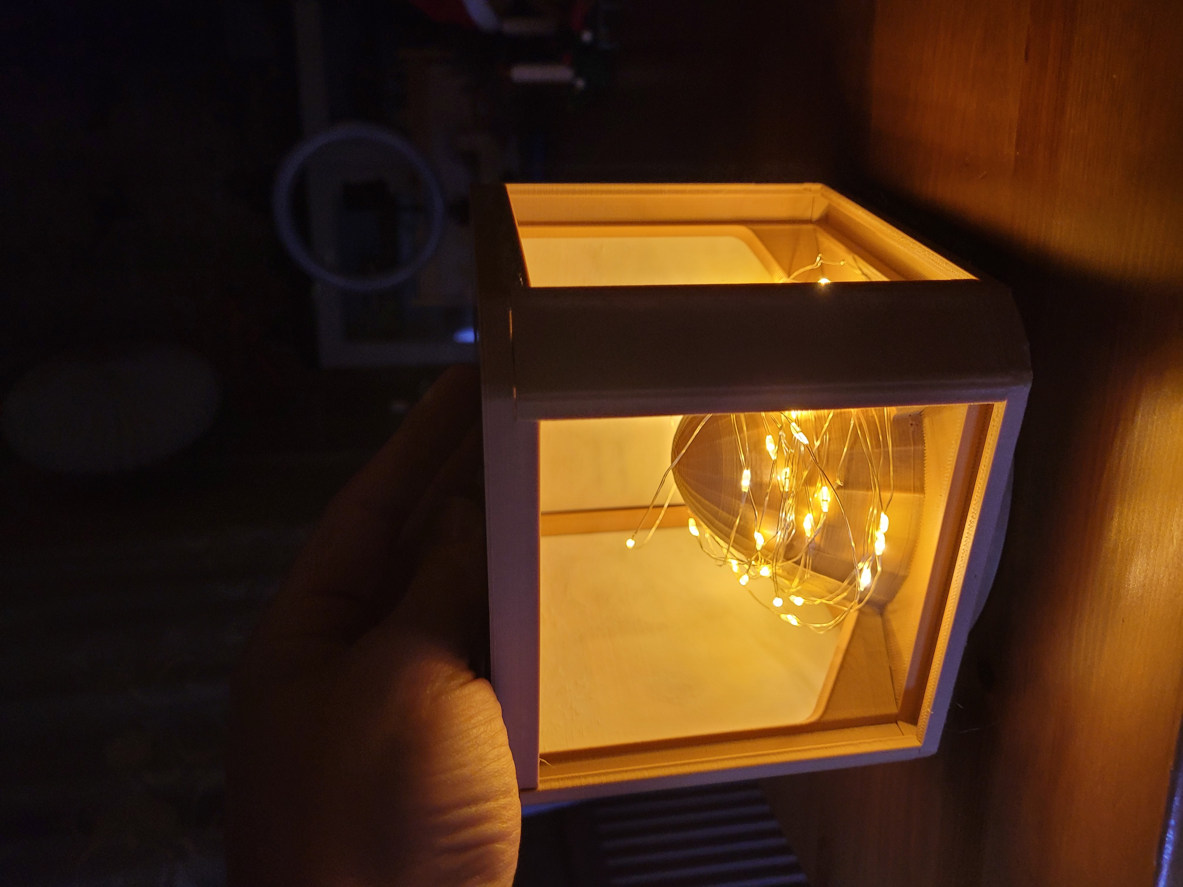 Gehäuse für Lithophane Laterne
