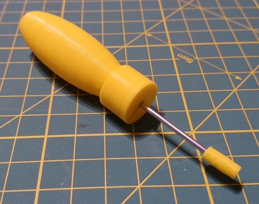 Stitching Awl assembly for nail by Martin K Download free STL model