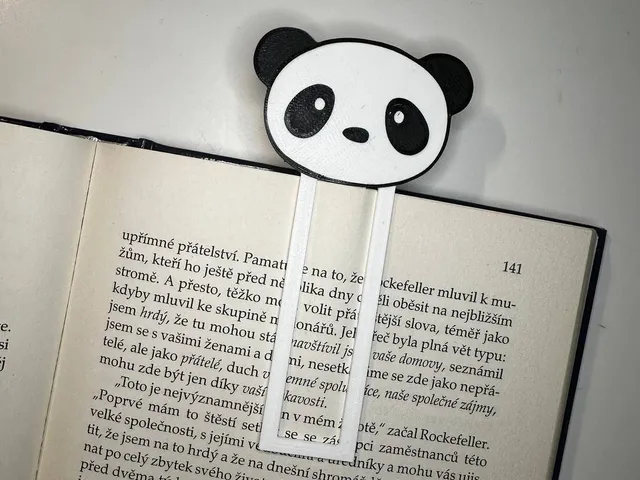 Panda bookmark