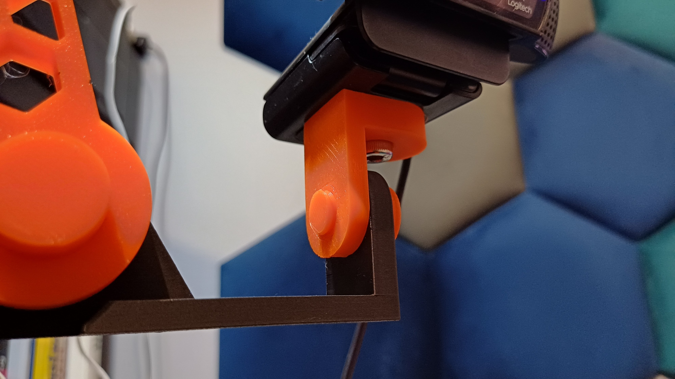 Web camera mount 3D model thumbnail