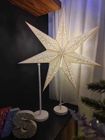 IKEA STRALA Tischleuchtenfuß für Stern (STRÅLA Table lamp base for star)