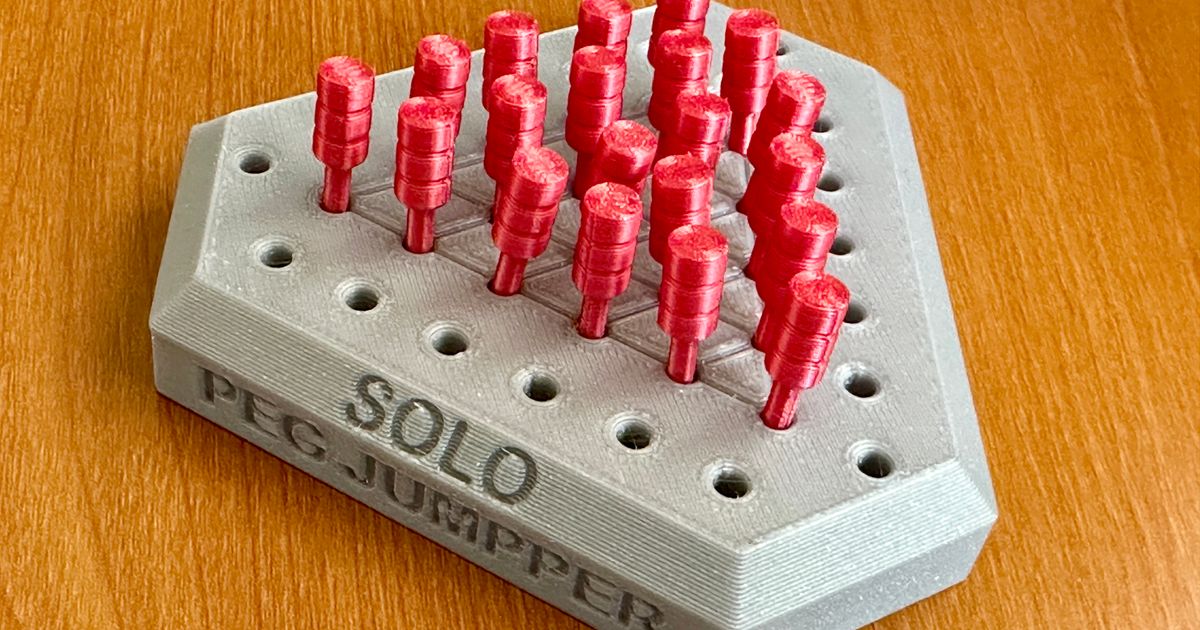 Solo Peg Jumper by Jerry Lee Download free STL model