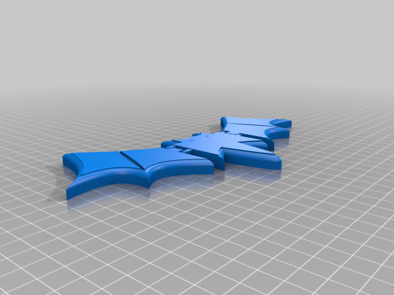 Miniatura 4 do modelo 3D Hinged Bat