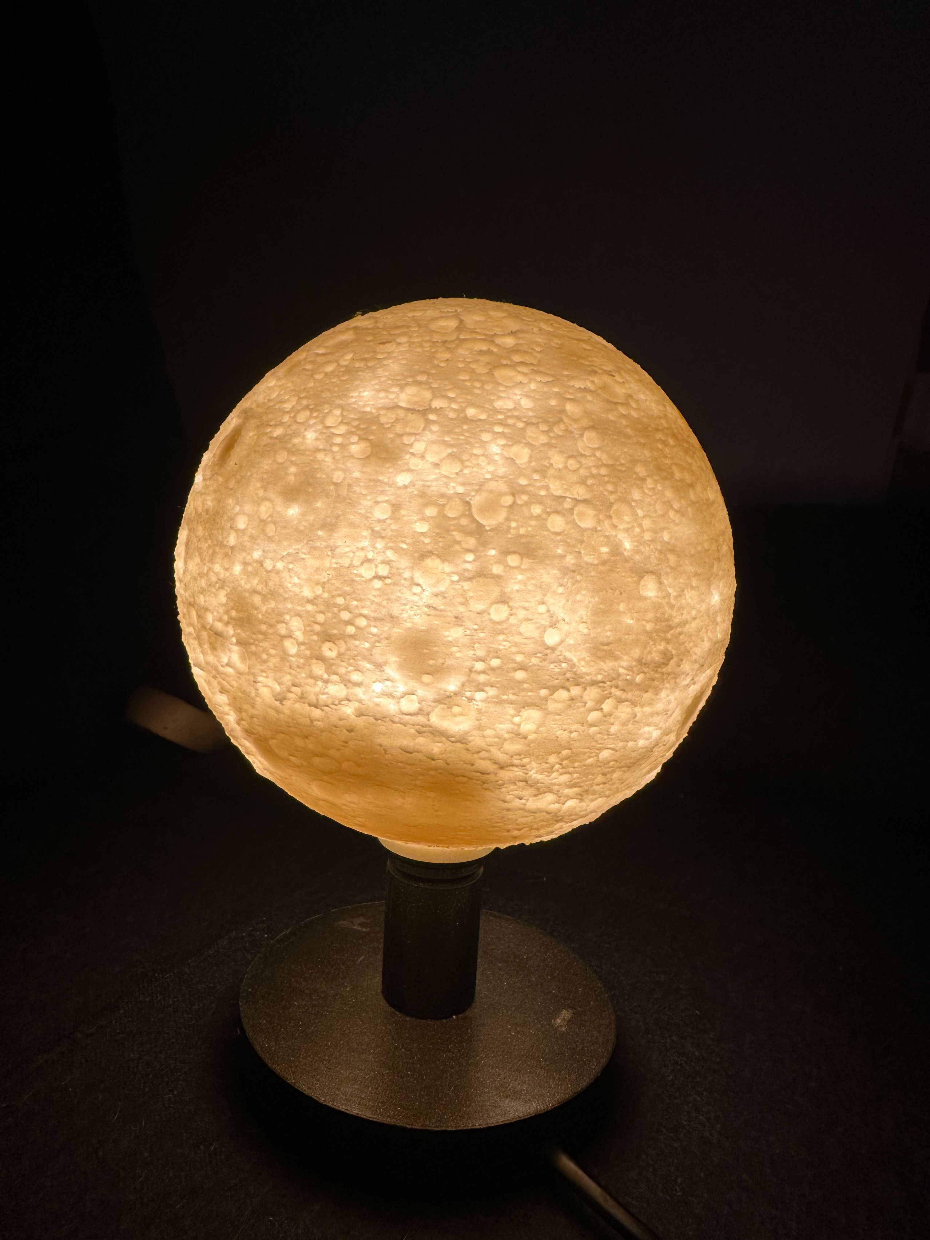 Moon Lithophane with Accurate Terrain Shape by Beelsebob | Download ...