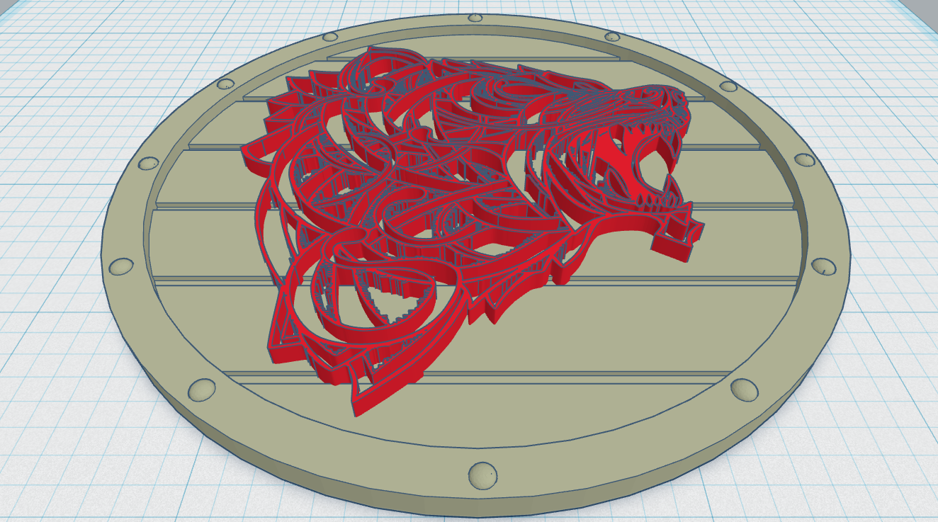 Viking Shield Coaster 6