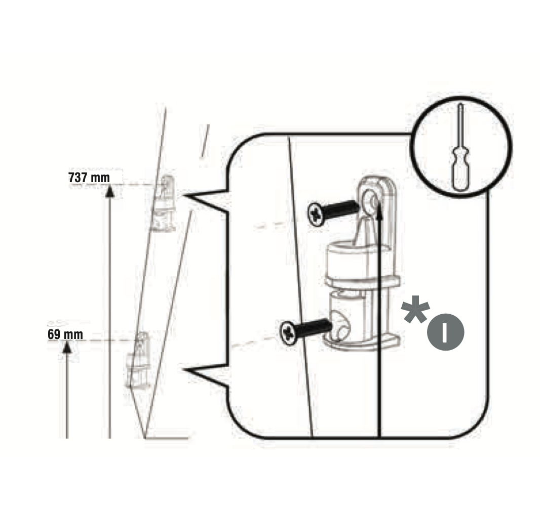 Stair Gate hinge - Traphek schanier
